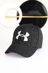 Undr Armr Headline Golf Imp Polyester Cap In Black